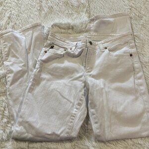 Ralph Lauren Polo Jeans Co womens White jeans 6 stretch kelly